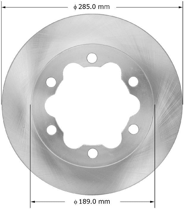 BENDIX PREMIUM DRUM AND ROTOR Disc Brake Rotor PRT5768