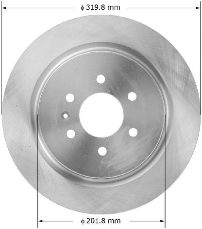 BENDIX PREMIUM DRUM AND ROTOR Disc Brake Rotor PRT5772