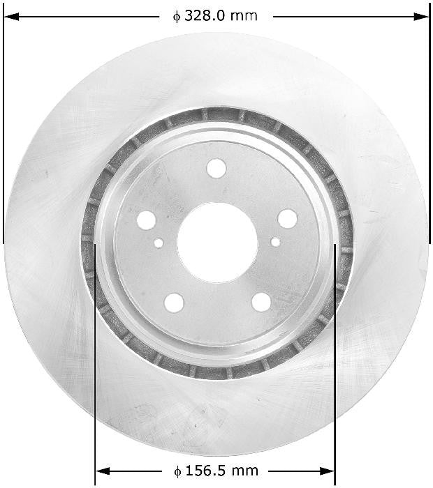 BENDIX PREMIUM DRUM AND ROTOR Disc Brake Rotor PRT5798