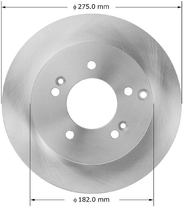 BENDIX PREMIUM DRUM AND ROTOR Disc Brake Rotor PRT5868