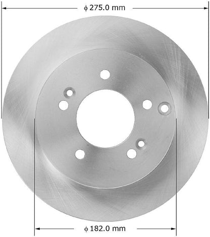 BENDIX PREMIUM DRUM AND ROTOR Disc Brake Rotor PRT5868