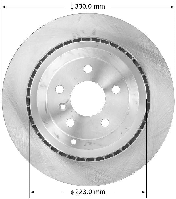 BENDIX PREMIUM DRUM AND ROTOR Disc Brake Rotor PRT5872