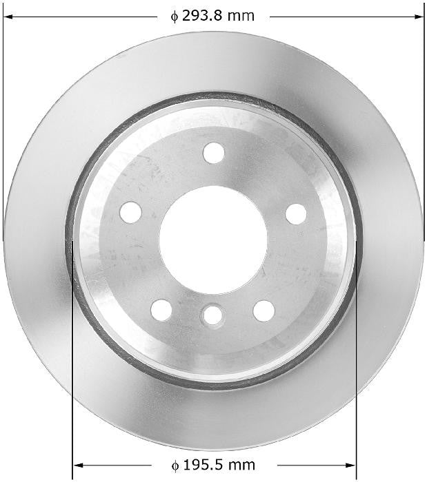 BENDIX PREMIUM DRUM AND ROTOR Disc Brake Rotor PRT5873