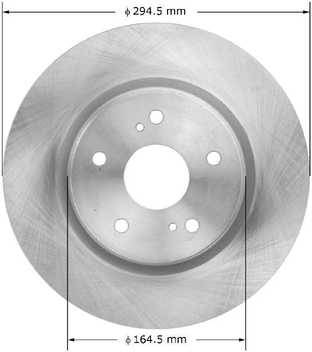 BENDIX PREMIUM DRUM AND ROTOR Disc Brake Rotor PRT5879