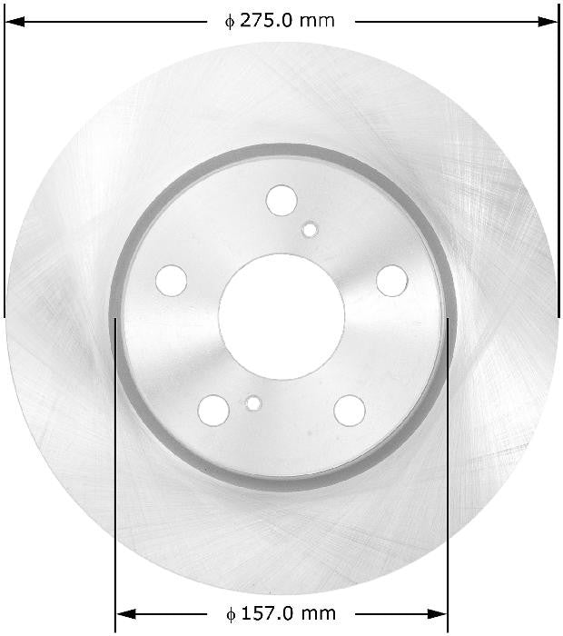 BENDIX PREMIUM DRUM AND ROTOR Disc Brake Rotor PRT5886