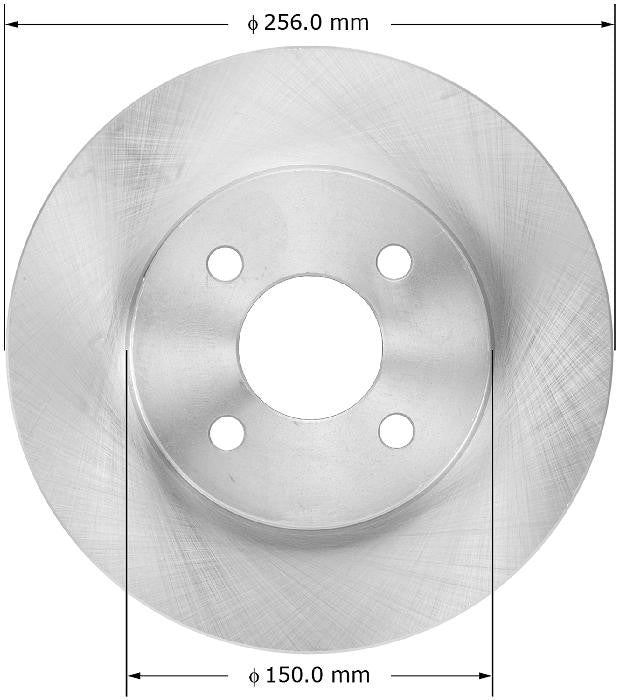 BENDIX PREMIUM DRUM AND ROTOR Disc Brake Rotor PRT5899