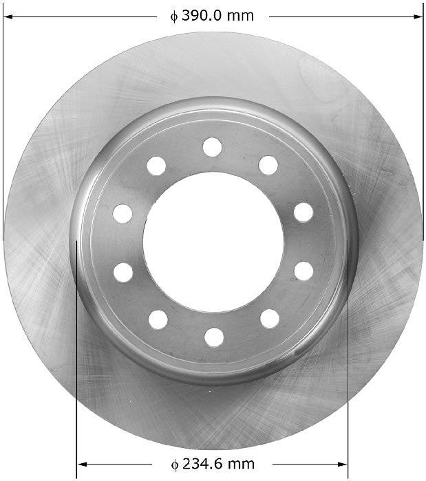 BENDIX PREMIUM DRUM AND ROTOR Disc Brake Rotor PRT5911