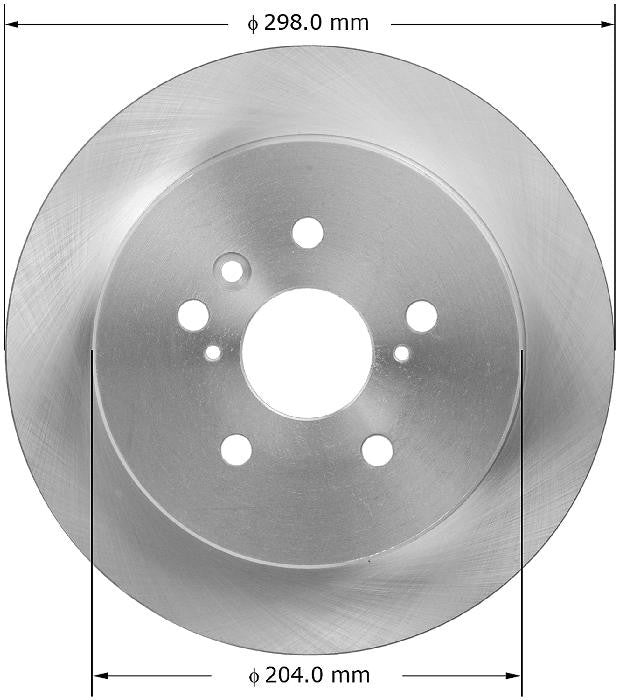 BENDIX PREMIUM DRUM AND ROTOR Disc Brake Rotor PRT5913