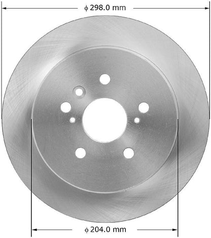 BENDIX PREMIUM DRUM AND ROTOR Disc Brake Rotor PRT5913