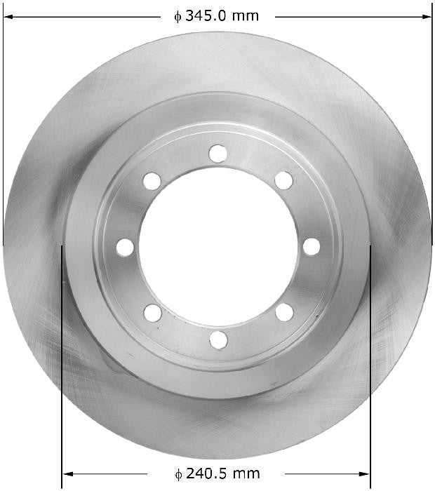 BENDIX PREMIUM DRUM AND ROTOR Disc Brake Rotor PRT5914