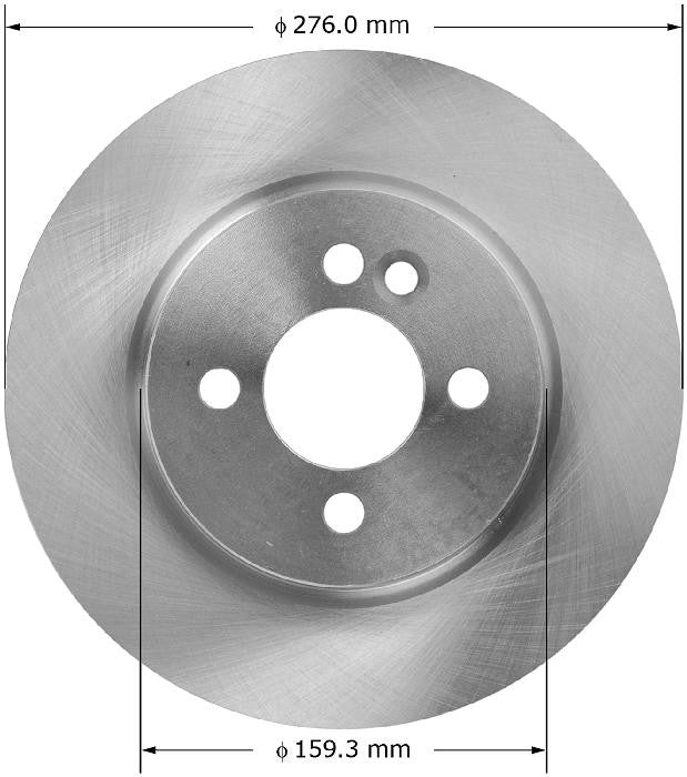 BENDIX PREMIUM DRUM AND ROTOR Disc Brake Rotor PRT5925