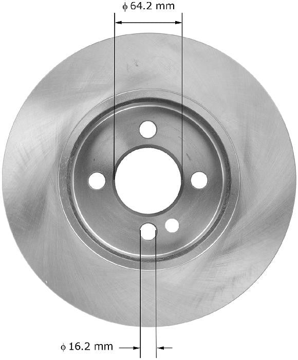 BENDIX PREMIUM DRUM AND ROTOR Disc Brake Rotor PRT5926