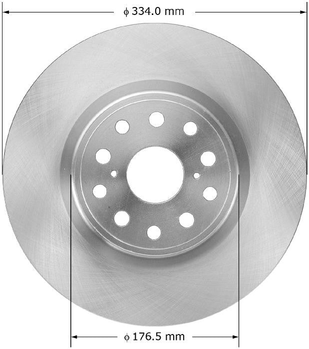 BENDIX PREMIUM DRUM AND ROTOR Disc Brake Rotor PRT5929