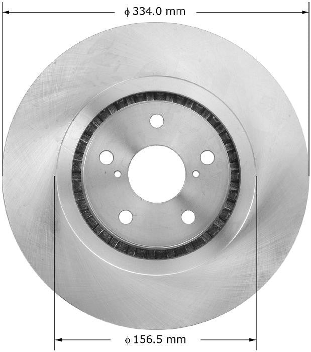 BENDIX PREMIUM DRUM AND ROTOR Disc Brake Rotor PRT5930