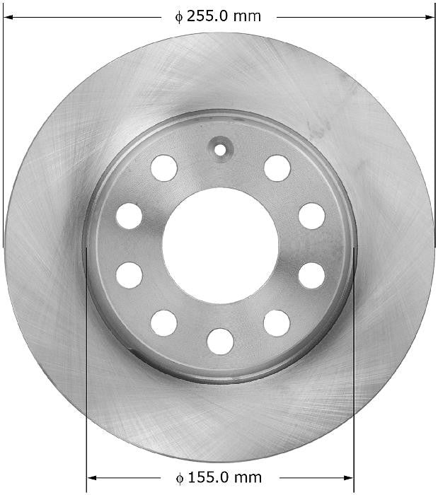 BENDIX PREMIUM DRUM AND ROTOR Disc Brake Rotor PRT5933