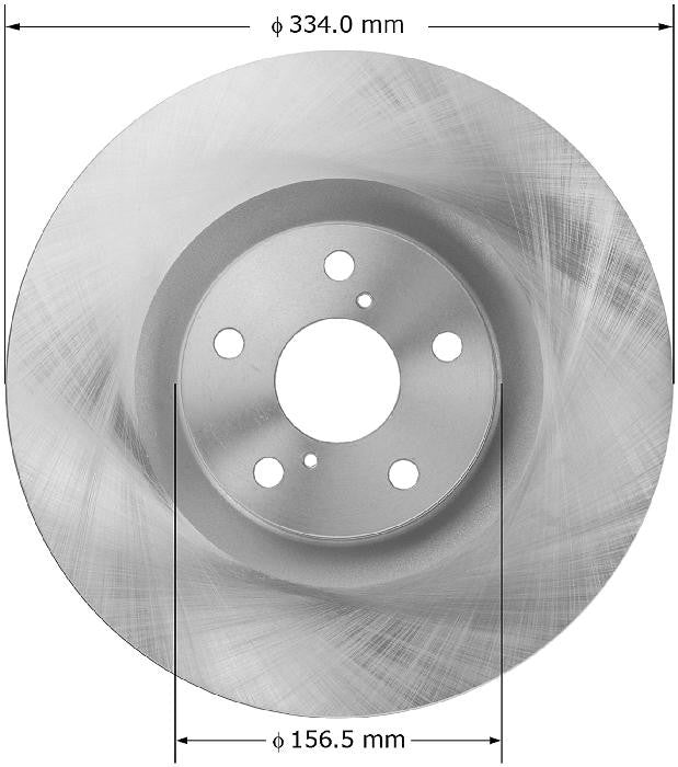 BENDIX PREMIUM DRUM AND ROTOR Disc Brake Rotor PRT5937