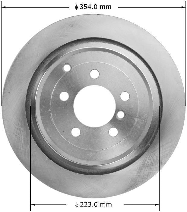 BENDIX PREMIUM DRUM AND ROTOR Disc Brake Rotor PRT5939