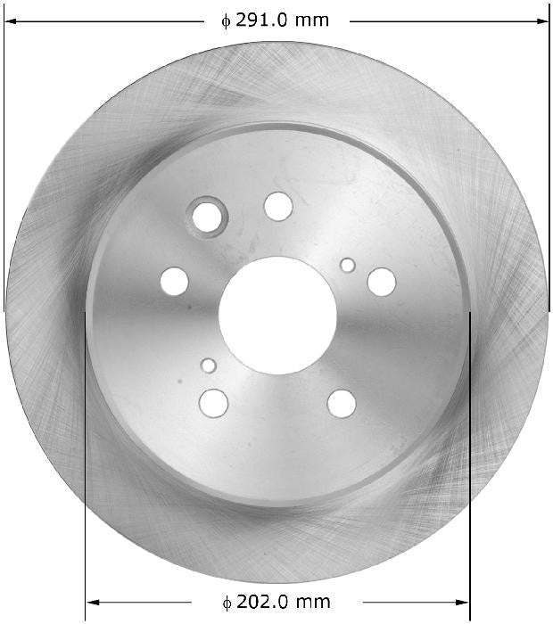 BENDIX PREMIUM DRUM AND ROTOR Disc Brake Rotor PRT5941