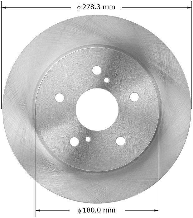 BENDIX PREMIUM DRUM AND ROTOR Disc Brake Rotor PRT5942