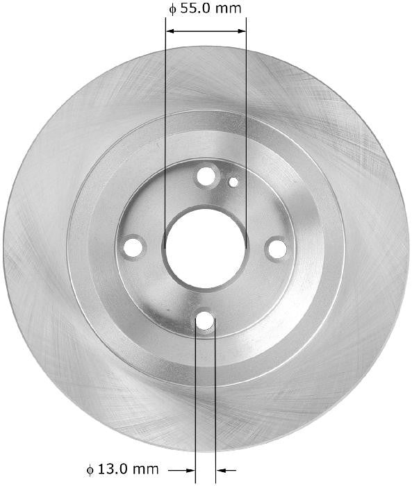 BENDIX PREMIUM DRUM AND ROTOR Disc Brake Rotor PRT5949