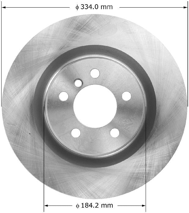 BENDIX PREMIUM DRUM AND ROTOR Disc Brake Rotor PRT5971