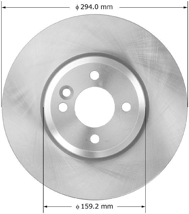 BENDIX PREMIUM DRUM AND ROTOR Disc Brake Rotor PRT5984