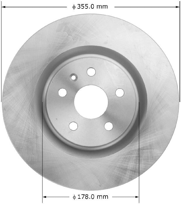 BENDIX PREMIUM DRUM AND ROTOR Disc Brake Rotor PRT5999