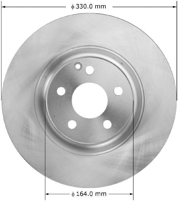 BENDIX PREMIUM DRUM AND ROTOR Disc Brake Rotor PRT6020