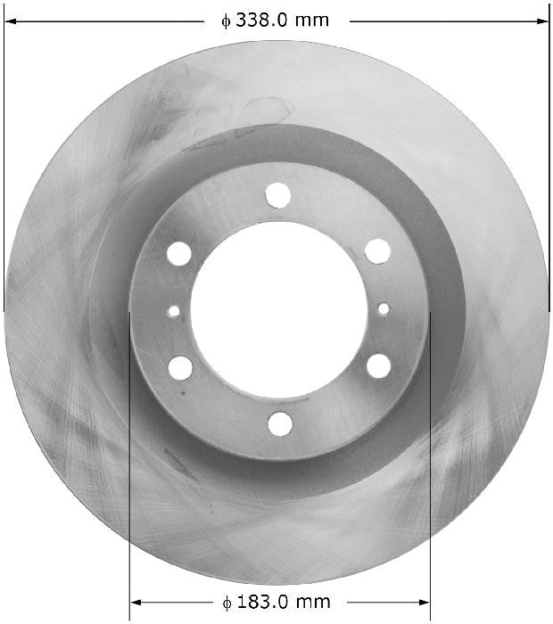 BENDIX PREMIUM DRUM AND ROTOR Disc Brake Rotor PRT6066