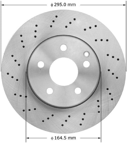 BENDIX PREMIUM DRUM AND ROTOR Disc Brake Rotor PRT6071