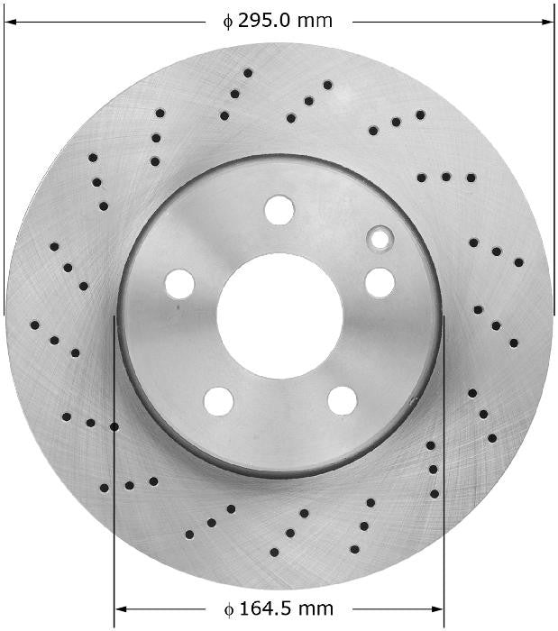 BENDIX PREMIUM DRUM AND ROTOR Disc Brake Rotor PRT6071