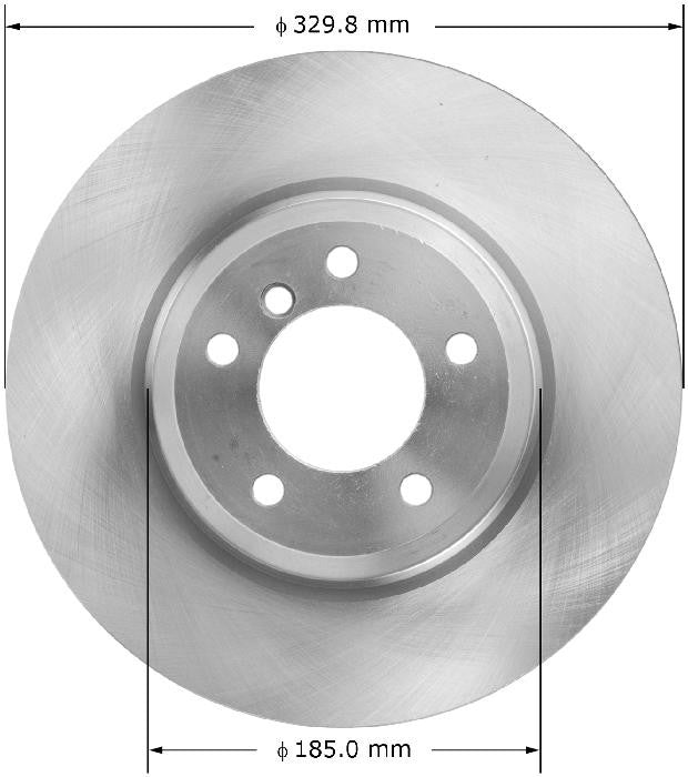 BENDIX PREMIUM DRUM AND ROTOR Disc Brake Rotor PRT6079