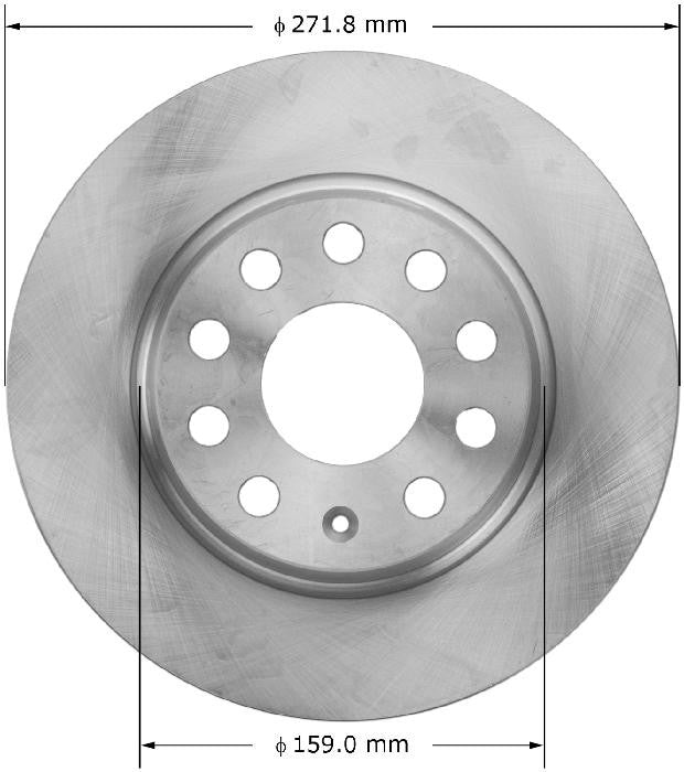 BENDIX PREMIUM DRUM AND ROTOR Disc Brake Rotor PRT6086