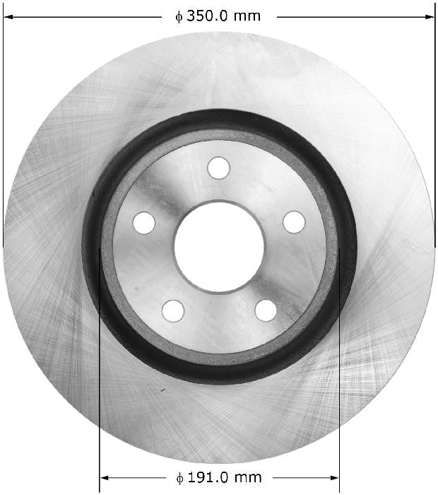 BENDIX PREMIUM DRUM AND ROTOR Disc Brake Rotor PRT6100