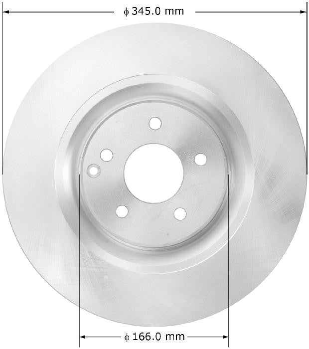 Bendix Premium Drum AND Rotor BENDIX Disc Brake Rotor PRT6109