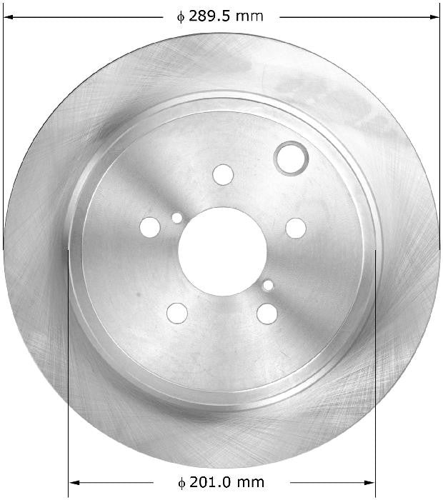 BENDIX PREMIUM DRUM AND ROTOR Disc Brake Rotor PRT6116