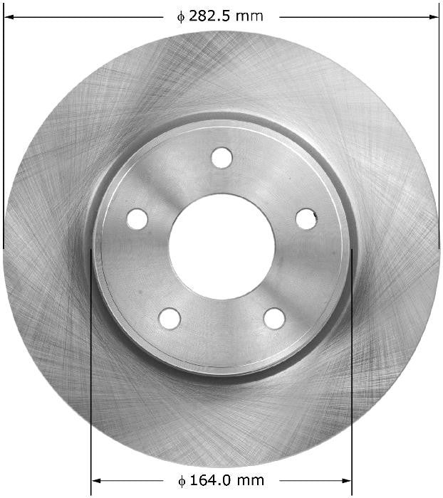 BENDIX PREMIUM DRUM AND ROTOR Disc Brake Rotor PRT6120