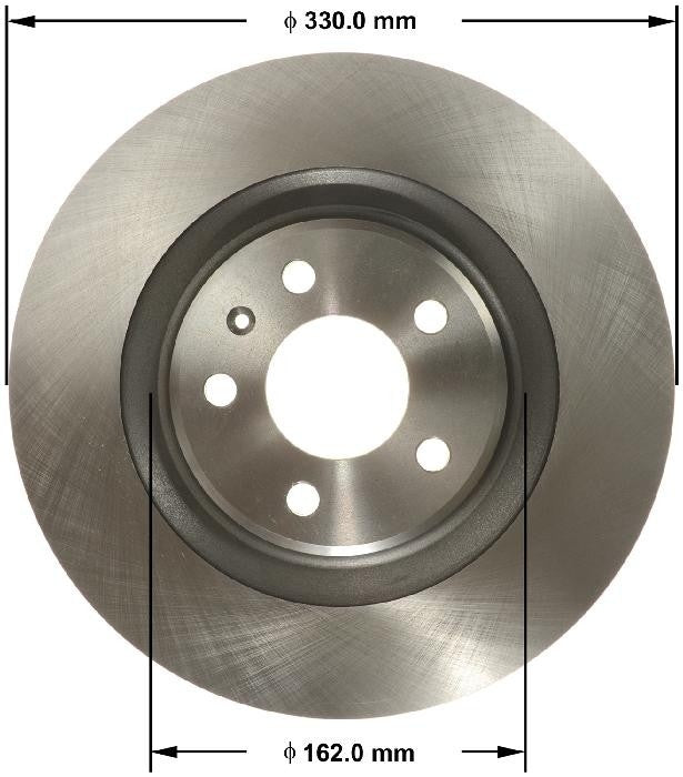 BENDIX PREMIUM DRUM AND ROTOR Disc Brake Rotor PRT6159