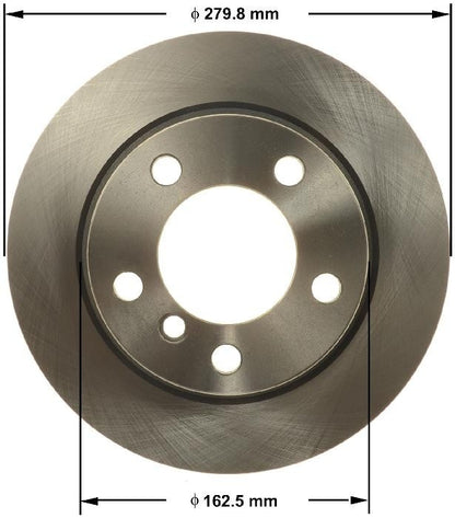 BENDIX PREMIUM DRUM AND ROTOR Disc Brake Rotor PRT6161