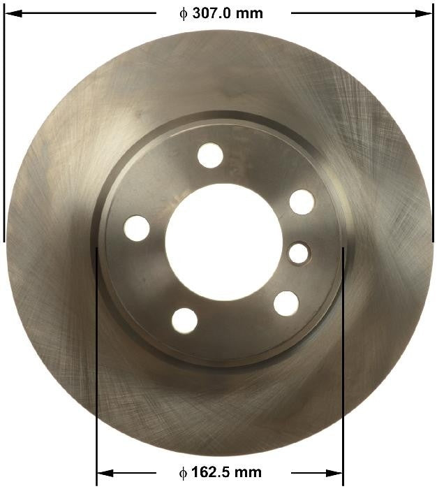 BENDIX PREMIUM DRUM AND ROTOR Disc Brake Rotor PRT6162