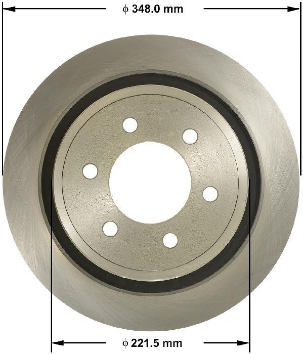 BENDIX PREMIUM DRUM AND ROTOR Disc Brake Rotor PRT6177