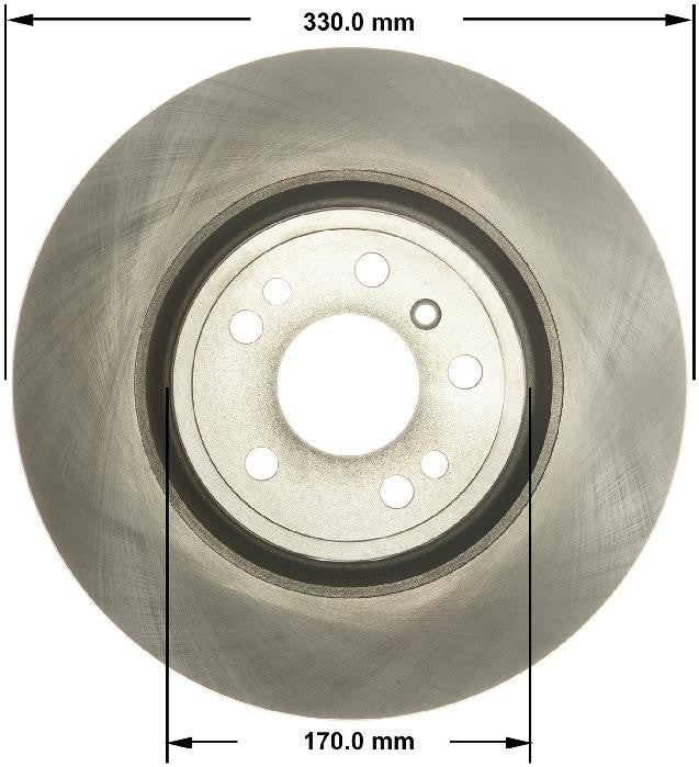 BENDIX PREMIUM DRUM AND ROTOR Disc Brake Rotor PRT6189