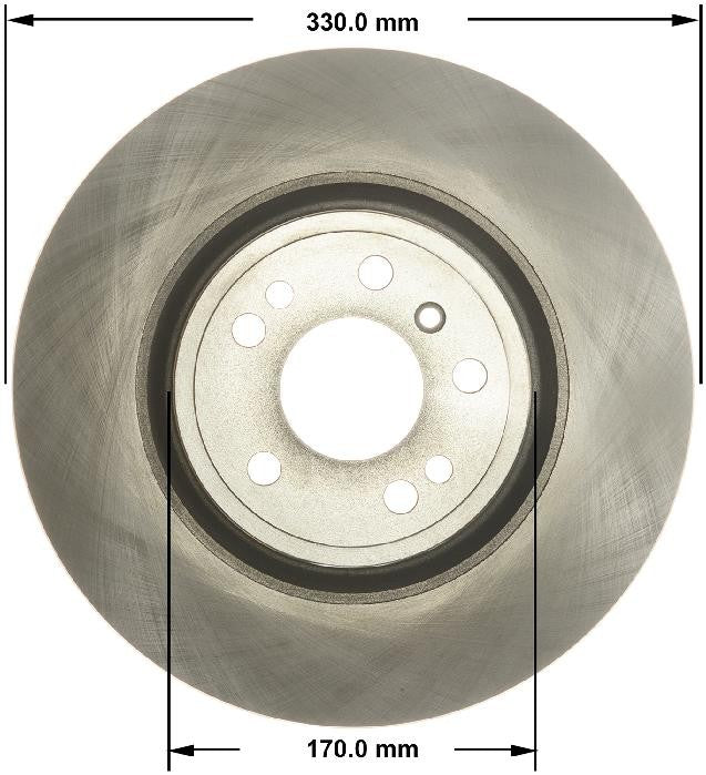 BENDIX PREMIUM DRUM AND ROTOR Disc Brake Rotor PRT6189