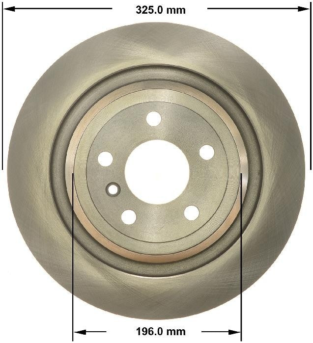 BENDIX PREMIUM DRUM AND ROTOR Disc Brake Rotor PRT6190