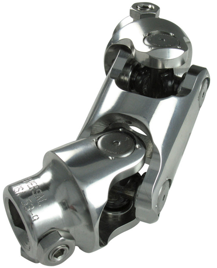 Borgeson Universal Co Steering U-Joint Double Polished Stainless 3/4DD Steering Columns, Shafts and Components Steering Shaft Joints/U-Joints main image