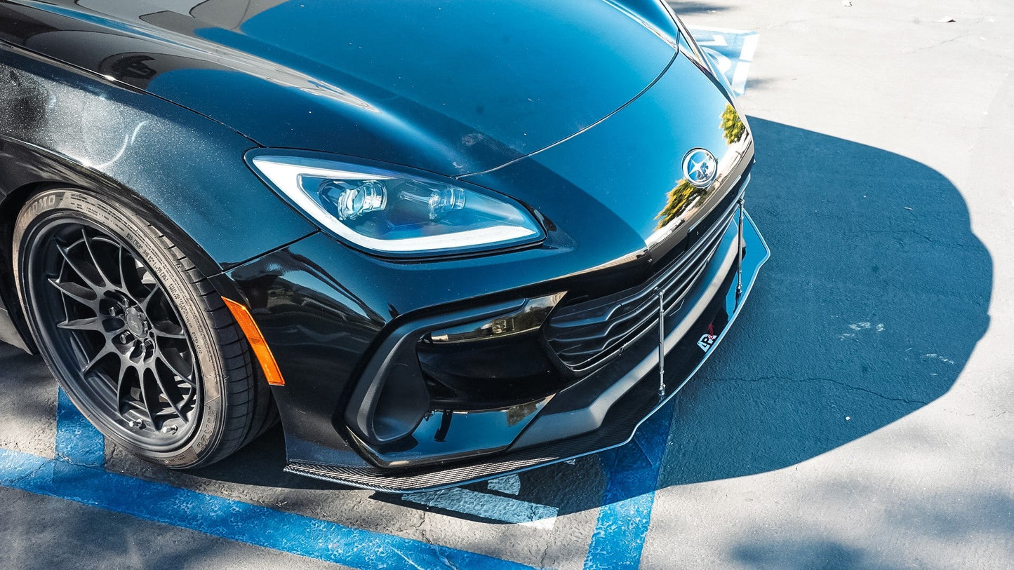 APR Subaru BRZ Carbon Fiber Wind Splitter w/ Rods 2022+