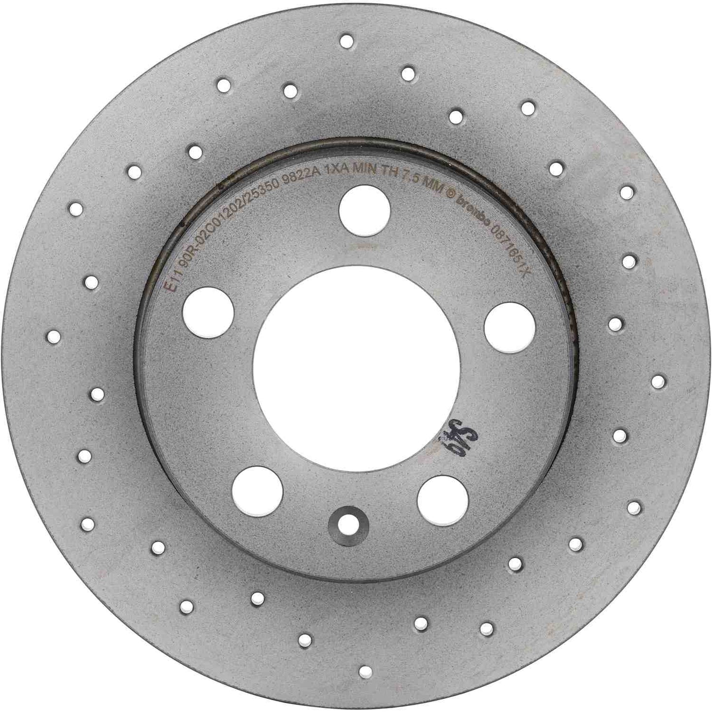 Brembo Disc Brake Rotor 08.7165.1X