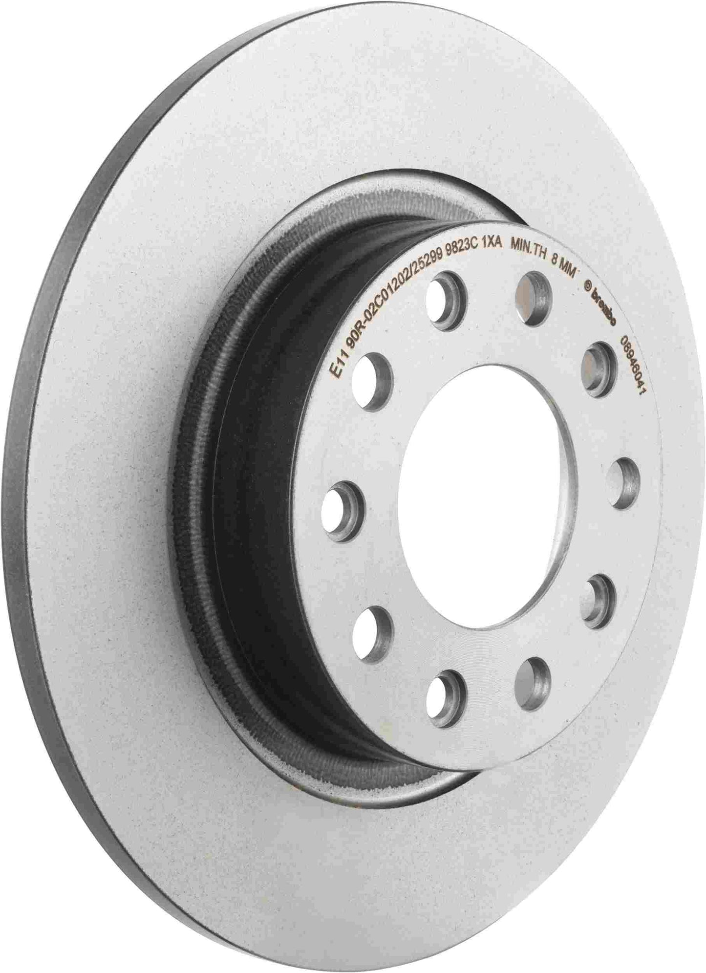 Brembo OE Brembo 13-16 Dodge Dart Rear Premium UV Coated OE Equivalent Rotor 08.9460.41