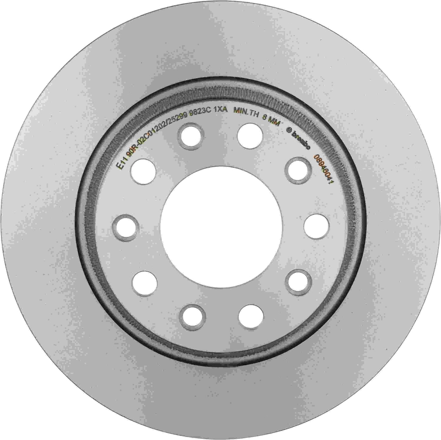 Brembo OE Brembo 13-16 Dodge Dart Rear Premium UV Coated OE Equivalent Rotor 08.9460.41