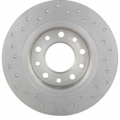 Brembo OE Brembo 13-16 Dodge Dart Rear Premium Xtra Cross Drilled UV Coated Rotor 08.9460.4X